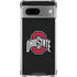 Ohio State University OSU Buckeyes Black Google Pixel 7a Clear Case